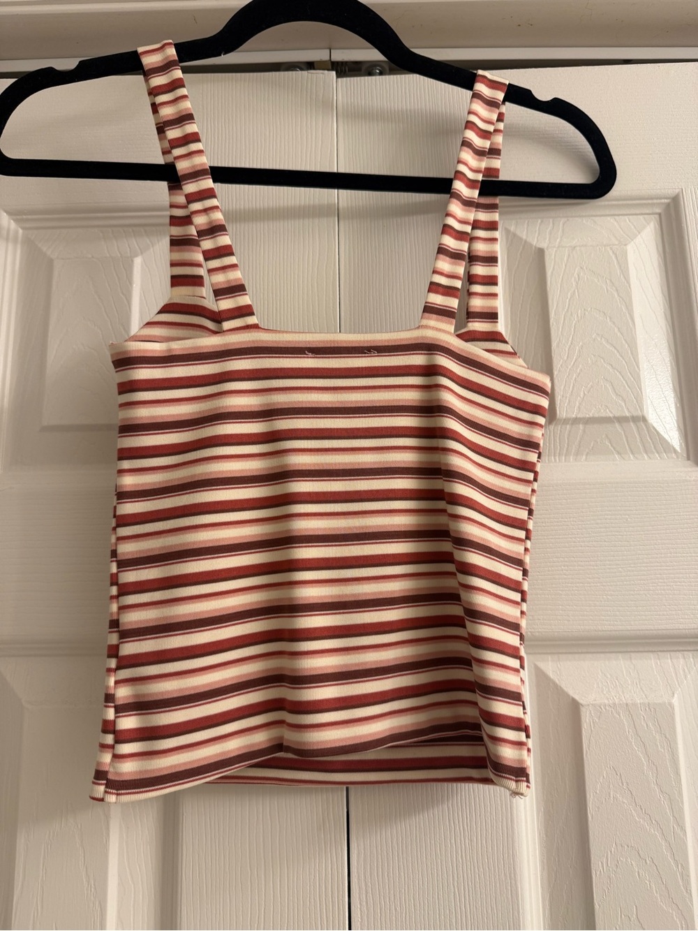 Edikted Adelia Striped Ruched Tank Top - Picture 5 of 5